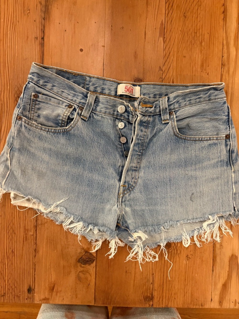 Levi's 501 Denim Cutoff Shorts